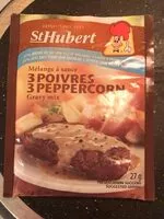 Mängden socker i Mélange à sauce 3 poivres 25% moins de sel