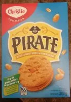 Mängden socker i Pirate biscuits à la farine d'avoine et au beurre d'arachide