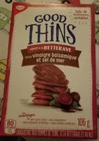 Mängden socker i Good thins betteraves