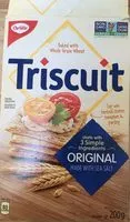 Mängden socker i Triscuit original