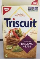 Mängden socker i Balsamic Vinegar & Basil Triscuits