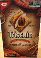 Mängden socker i Triscuit muscade et cannelle