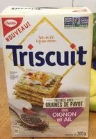 Mängden socker i Triscuit