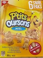 Mängden socker i P’tits Oursons miel