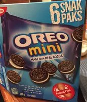 Mängden socker i Snak Paks Mini Oreo