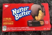 Mängden socker i Biscuits-sandwiches au beurre d'arachide enrobés de fudge