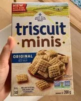 Mängden socker i Triscuit Minis, Original