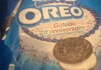 Mängden socker i Oreo saveur gateau anniversaire