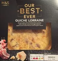 Mängden socker i Quiche Lorraine Our Best