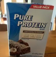 Mängden socker i Pure protein barre