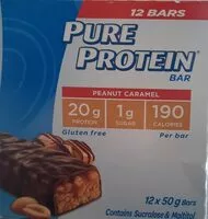 Mängden socker i Pure protein bar