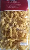 Mängden socker i Fusilli