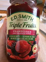 Mängden socker i Confiture Triple Fruits (framboise)