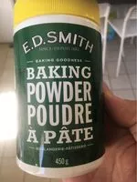 Mängden socker i Baking powder