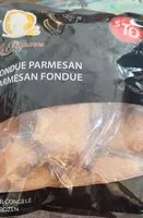 Mängden socker i Fondue parmesan