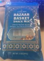 Mängden socker i Bazar basket snack mix