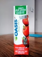 Mängden socker i Oasis - Jus de pomme 100% pur