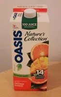 Mängden socker i Orange mango juice