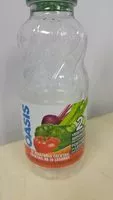 Mängden socker i Oasis cocktail de 10 legumes
