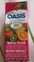 Mängden socker i Oasis Passion Tropicale