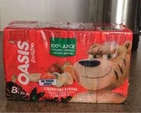 Mängden socker i Oasis fruitzoo