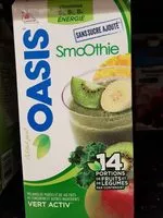 Mängden socker i Green Activ Smoothie