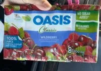 Mängden socker i Wildberry juice box