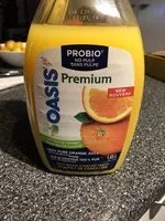 Mängden socker i Jus d'orange probiotique