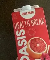 Mängden socker i Health break collagen