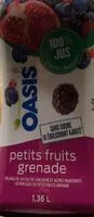 Mängden socker i Jus petits fruits grenade
