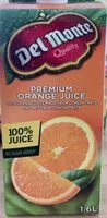 Mängden socker i Del Monte Orange Juice 1.6L