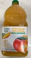 Mängden socker i Mangue orange biologique