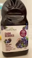 Mängden socker i Dark Berries juice
