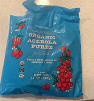 Mängden socker i Organic acerola puree packets