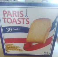 Mängden socker i Paris Toasts