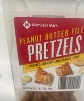 Mängden socker i Peanut butter filled pretzels