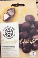 Mängden socker i Chocolat fondants enrobés de chocolat noir