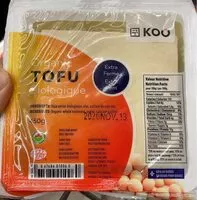 Mängden socker i Tofu biologique