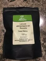 Mängden socker i Levure alimentaire en flocons sans OGM