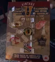 Mängden socker i calendrier des fêtes de chocolat