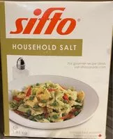 Mängden socker i Household salt