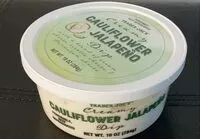 Mängden socker i Creamy cauliflower jalapeno dip