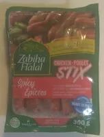 Mängden socker i Spicy Chicken Stix