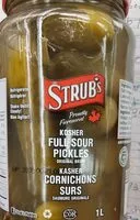 Mängden socker i Cornichons surs