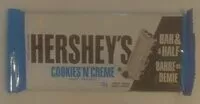 Mängden socker i Hershey's Cookies 'N' Cream