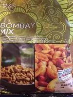 Mängden socker i Bombay mix