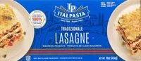 Mängden socker i Italpasta Lasagna