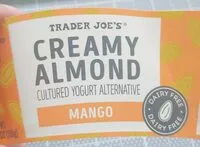 Mängden socker i Creamy Almond Mango yogurt