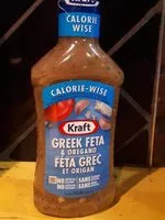 Mängden socker i vinaigrette féta grec et origan calorie-wise