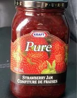 Mängden socker i Confiture de fraises PURE